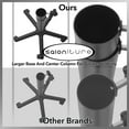 thumbnail image 4 of Set of 2 - Saloniture Aluminum Salon Instrument Tray with Caddy, Heavy-Duty Rolling Base, 4 of 8