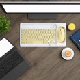 thumbnail image 3 of Estbridge Portable Bluetooth Keyboard and Mouse Set for Travel  Wireless  with Silent Click Mouse  Magical Control Bluetooth Keyboard for Mobile Devices, 3 of 9