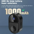thumbnail image 3 of COFEST HD Night Vision Wireless Video Doorbell with 2-Way Communication, Rechargeable, and APP Control, Easy Installation for Home Security Black, 3 of 8