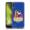 thumbnail image 1 of Head Case Designs Officially Licensed Peanuts Snoopy Boardwalk Airbrush Joe Cool Surf Soft Gel Case Compatible with LG LG K22, 1 of 7
