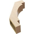 thumbnail image 6 of Ekena Millwork 5"W x 16"D x 22"H Merced Rough Cedar Woodgrain TimberThane Knee Brace, Primed, 6 of 6