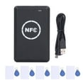 thumbnail image 2 of NFC Card Reader, USB NFC Reader Stable Non Contact Built In Buzzer Accurate Easy To Use Strong Compatibility With UID Buckle For Door Lock, 2 of 8