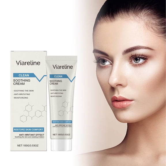 Soothing Skin Repair Cream, Nourishes Facial Skin, Hydrates and Moisturizes, Softens Skin, After-Sun Repair Cream