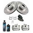 thumbnail image 2 of TRQ Front Brake Calipers Ceramic Pads & Rotors Fits 2005-2015 Toyota Tacoma BKA19215, 2 of 6