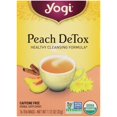 thumbnail image 1 of Yogi Tea - Peach Detox, 16 Bags, 1.1 oz, 1 of 2