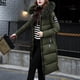 thumbnail image 5 of Abrigos de invierno para mujer Sólido Casual Más grueso Invierno Slim Down Lammy Chaqueta Abrigo Abrigo Odeerbi ODB-3, 5 of 7