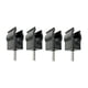 thumbnail image 1 of 4 hebillas para mesa de carrito plegable de camping, hebillas resistentes para carrito de jardín, color negro Forma redonda, 1 of 9