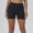Black, variant on Xihbxyly Running Shorts for Women Fashion Solid Color High Waist Sports Shorts Leisure Loose Fit Comfortable Summer Shorts