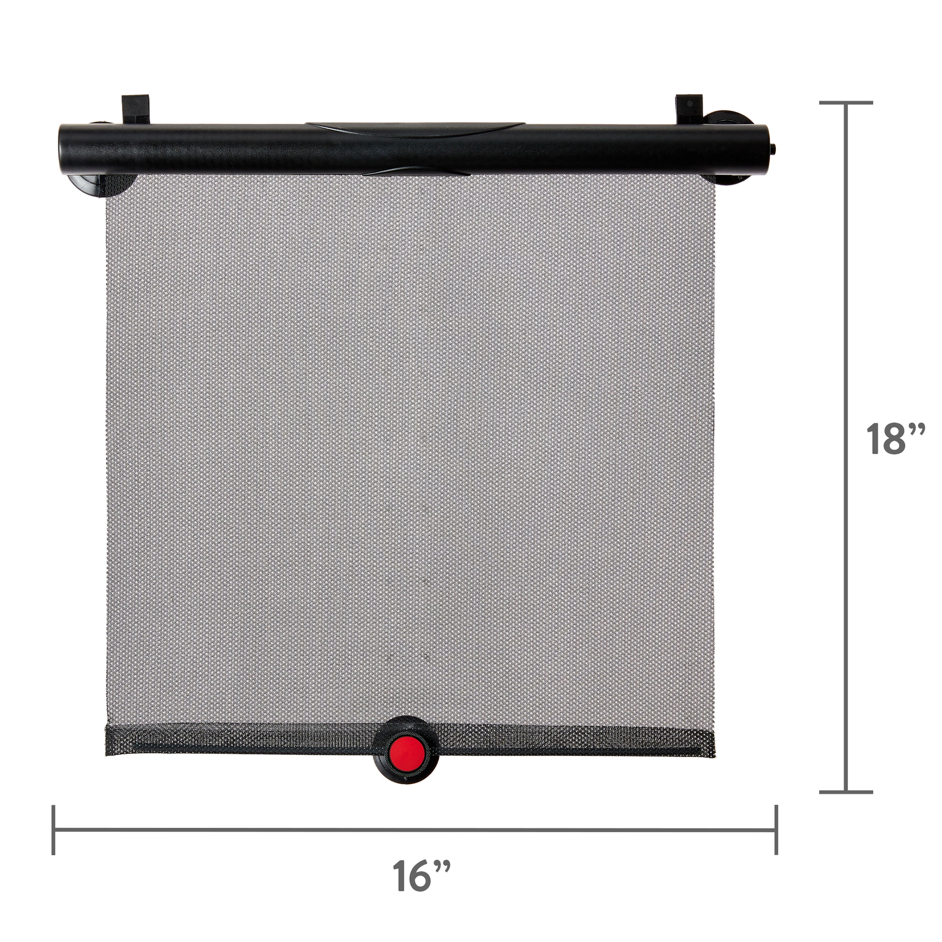 Parent's Choice Large Roller Sunshade, UV Blocking, Universal Fit Shade, Blocks Heat, Heat Alert