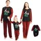thumbnail image 1 of Conjuntos navideños familiares a juego, camisa y pantalones para papá, mamá y niño, pijamas navideños para bebé y niño pequeño, 1 of 8