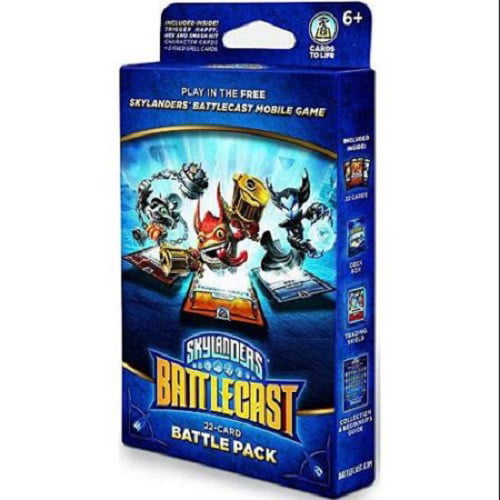 Skylanders Battlecast Activision 8 Karten Booster Pack **Braun** 