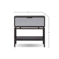 thumbnail image 7 of Origins by Alpine Modern Wilmar Nightstand, Espresso, 7 of 7