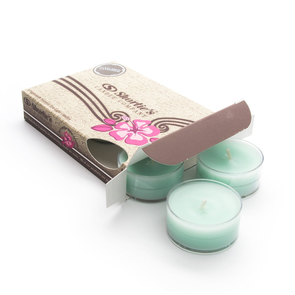 Iced Mint Lavender Tealight Candles Highly Scented with Essential