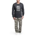 thumbnail image 5 of CafePress - Best Canasta Player Ever - Men's Long Sleeve Charcoal Pajama Set, 5 of 7
