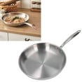 thumbnail image 1 of YOUTHINK 304 Stainless Steel 3 Ply Non Stick Frying Pan, Silver, 1 of 8