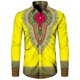 thumbnail image 1 of Camisas de manga larga de estilo étnico de otoño Camisa de hombre con patrón retro Tendencia Ropa de hombre al aire libre Nuevas camisetas de manga larga para hombre, 1 of 6