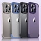 thumbnail image 3 of Protector Lente Cámara Bumper Silicona MR. GADGETS Para iPhone 15 pro Color Titanio natural, 3 of 8