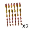 thumbnail image 1 of 2x6 piezas 30cm Varillas reflectantes disuasorias de aves para palomas y gaviotas 2 piezas, 1 of 8