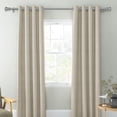 thumbnail image 2 of Urbanest Adjustable Single Curtain Rod Set Buckingham Finials – 5/8-Inch Diameter, With Pewter Rod, 28–48 Inches, 2 of 6