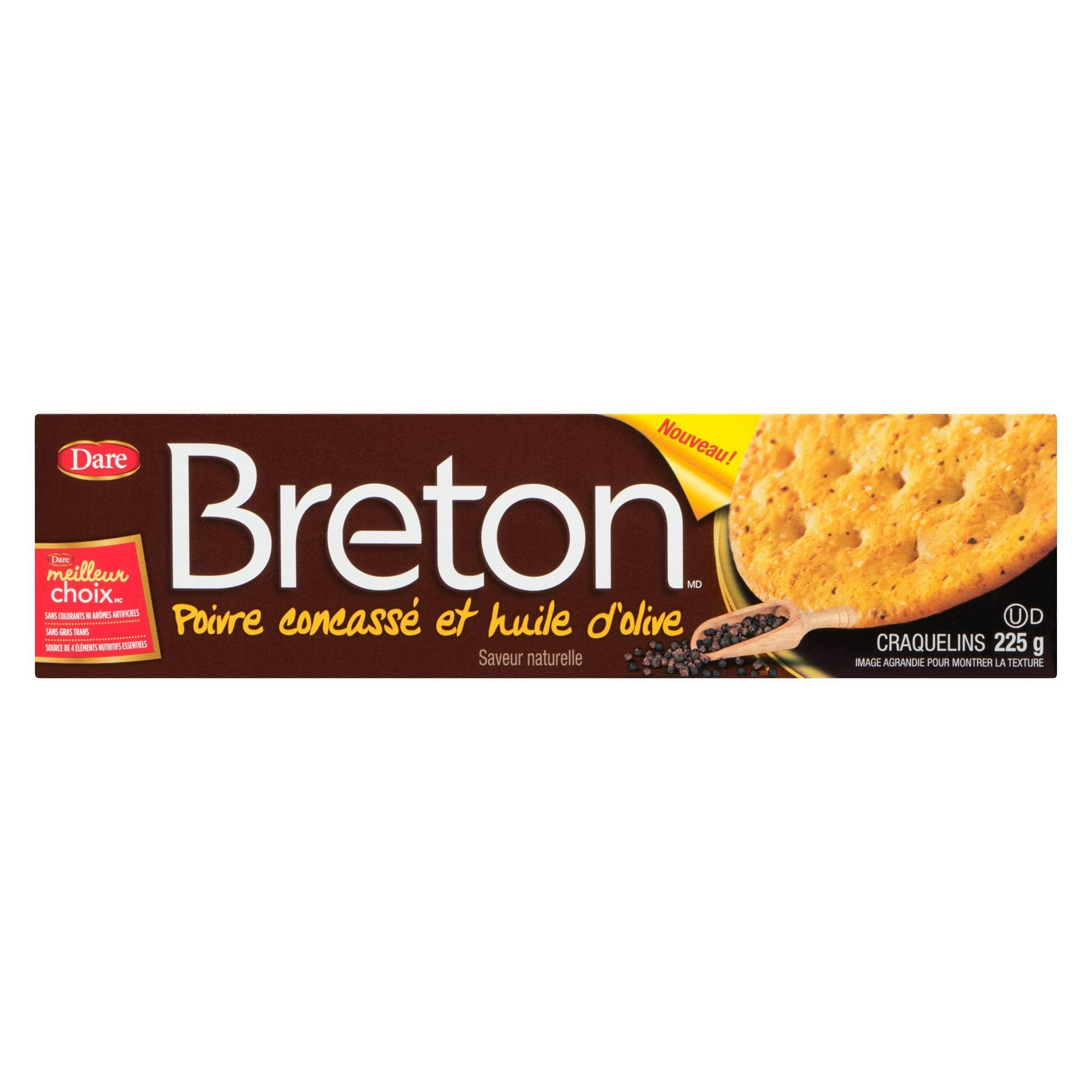 Breton Poivre Concassé et Huile d'Olive