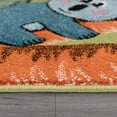 thumbnail image 3 of Paco Home Kids Room Rug with Jungle Animals - Green - 3'11" x 5'7" (4'x6'), 3 of 5
