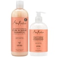 thumbnail image 1 of Shea Moisture Shampoo & Conditioner Set – Curl & Shine, Coconut & Hibiscus Hair Care Formulas for Moisturizing & Defining Thick, Curly Hair (2 Piece Set), 1 of 1