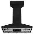 thumbnail image 4 of ZLINE 36 in. Designer Series Oil-Rubbed Bronze Island Mount Range Hood (8KL3iB-36), 4 of 5