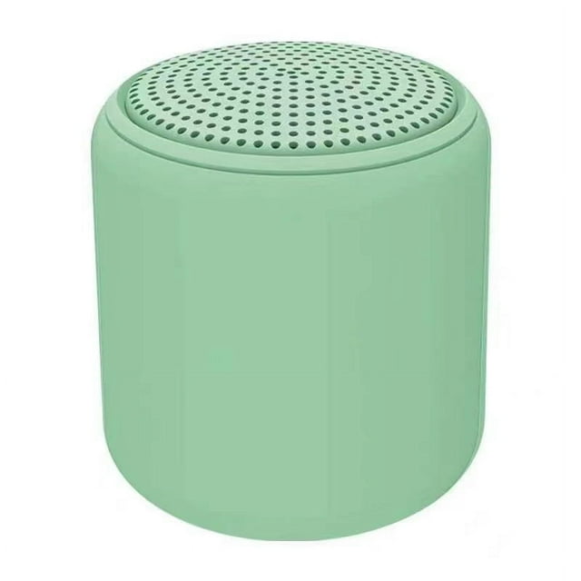 Altavoz Bluetooth portátil, mini altavoz Bluetooth, altavoz inalámbrico para exteriores (verde claro)
