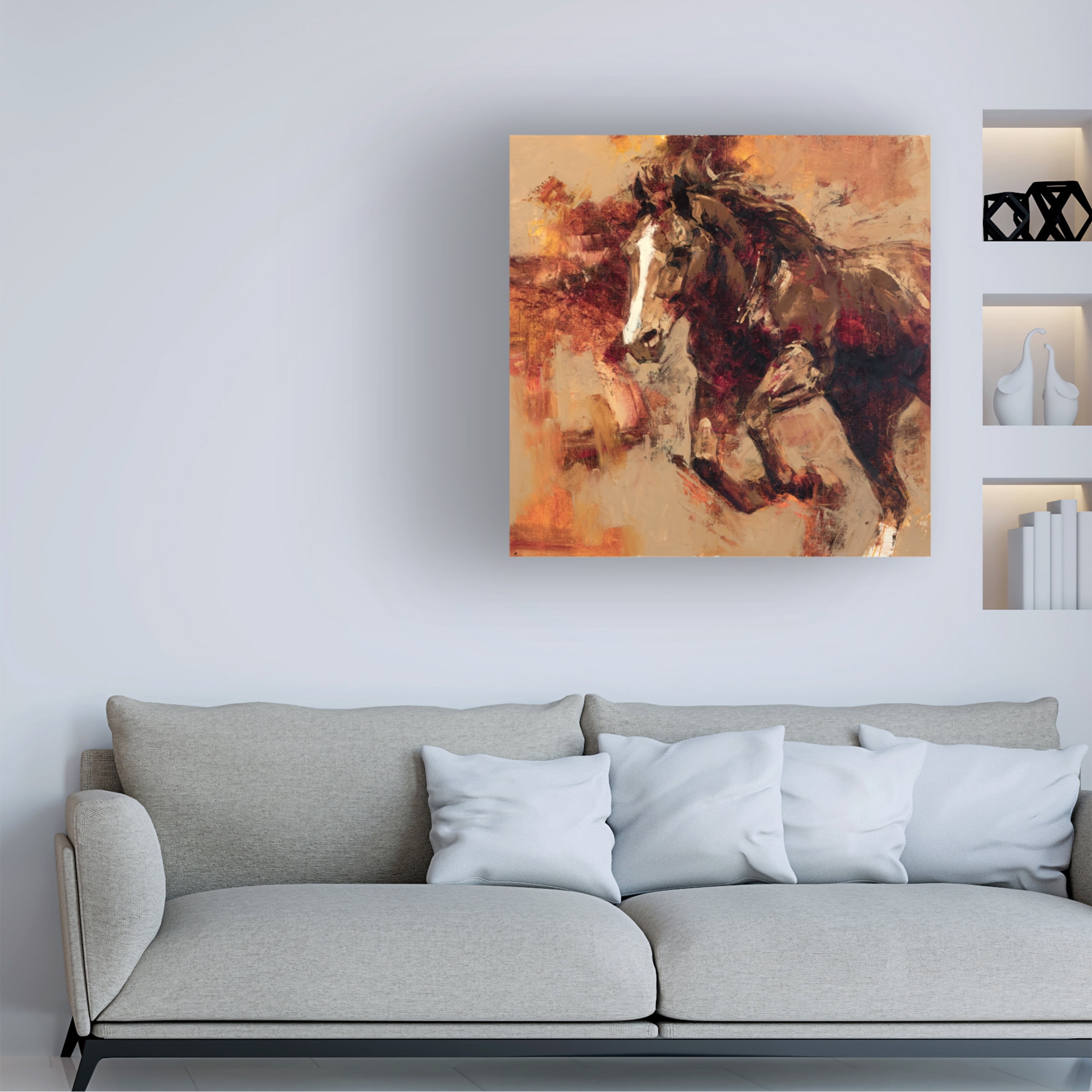 Julie T Chapman 'Earth Wind Fire' Canvas Art