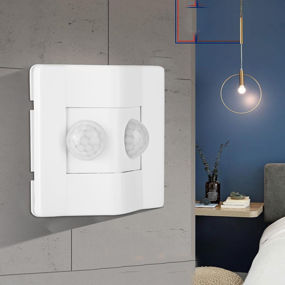 Sonew Motion Sensor Switch,PIR Sensor Switch,AC90V270V 86Type LightSensitive PIR Motion