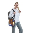 thumbnail image 5 of Lsque inside out 2 Pattern Insulated Lunch Bag – Lunch Box with Thick Insulation & Food-Grade PEVA Lining, Functional Compartments & Detachable Handle, 5 of 7