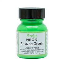 Angelus® Neon Leather Paint, 1 oz., Amazon Green