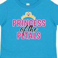 thumbnail image 4 of Inktastic Princess of the Petals with Crown Girls Toddler T-Shirt, 4 of 5