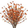 thumbnail image 1 of 4pcs Artificial Berry Picks Bright Color Foam DIY Home Decor Simulation Berry Picks, 1 of 7