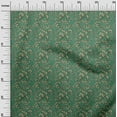 thumbnail image 3 of oneOone Cotton Poplin Teal Green Fabric Floral Ditsy Sewing Fabric By The Yard Printed Diy Clothing Sewing Supplies 42 Inch Wide, 3 of 4