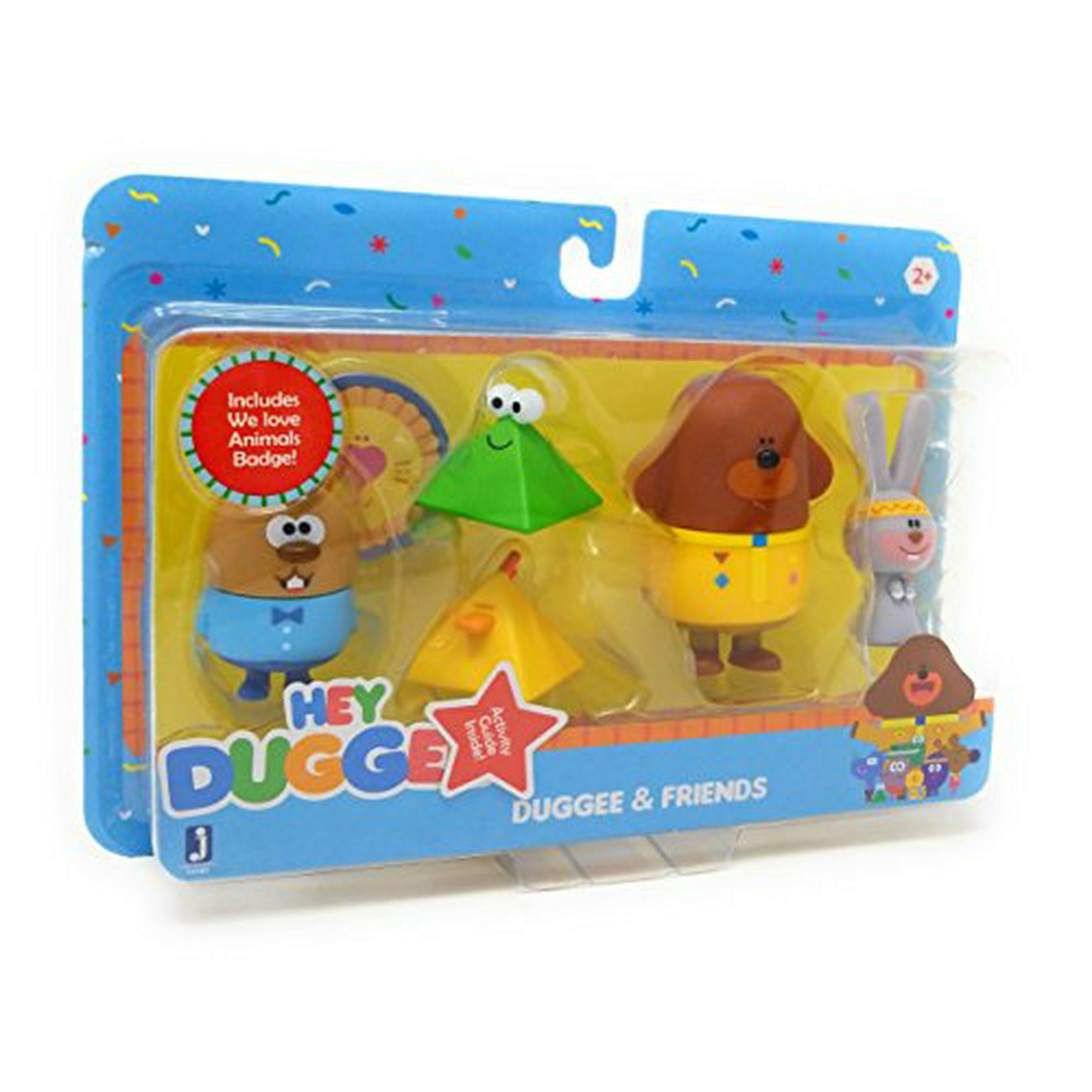 Hey Duggee And Friends set with We Love Animals Badge and Activity Cube | Walmart Canada Hey Duggee And Friends set with We Love Animals Badge and Activity Cube | Walmart Canada