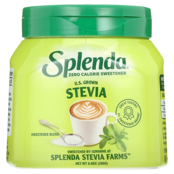 Splenda Naturals Stevia Sweetener, Instant, Gluten Free, 9.8 oz Shelf Stable Plastic Jar