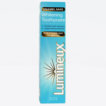 Lumineux Whitening Toothpaste, Enamel Safe & Clinically Proven, 3.75oz