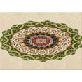 thumbnail image 1 of Ahgly Company Machine Washable Indoor Rectangle Transitional Khaki Gold Area Rugs, 8' x 12', 1 of 7