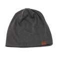 thumbnail image 2 of Sonducket Gorro de moda para hombres y mujeres, gorros de punto de otoño de Color sólido, gorros informales de primavera, gorros de turbante suave, gorro Sombreros Gris oscuro Sonducket AP000330-04, 2 of 6