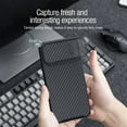 thumbnail image 5 of for iPhone 13 Pro Max Case with Camera Cover [Built-in Torsion Spring] Carbon Fiber Slim Fit Skin-friendly Shockproof Cover for Apple iPhone 13 Pro Max 6.7 inch,Black, 5 of 11