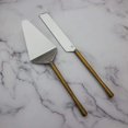 thumbnail image 4 of INOX Camellia Cake Server 2 Pc. Set, 4 of 6