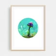 thumbnail image 2 of Purple Mushroom 02 - Painting Psychedelic Surrealism Modern Art Nature Botanical Mystical Abstract Unframed Wall Art Print 24 x 30 inches, 2 of 81