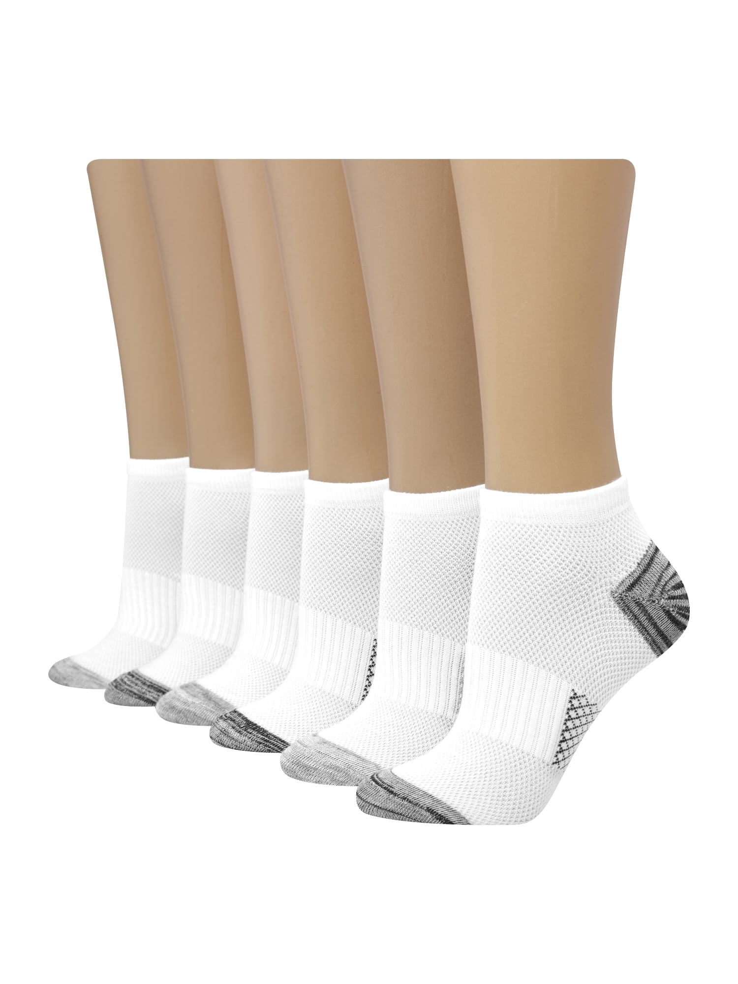 Hanes Hanes Women's Comfort Cool Lightweight NoShow Socks 6 pack