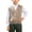 Khaki, variant on Toddler Unisex Solid Color Sleeveless Button Cardigan Waistcoat, Breathable Light Outerwear for Campus Boys Girls Spring Autumn Daily Knit Vest Army Green 12-18 Months