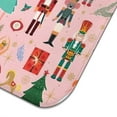 thumbnail image 3 of Pink Christmas Nutcracker Pattern Dish Drying Mat for Kitchen 1 Pack, Ultra Absorbent Microfiber Dishes Drainer Mats,18x24in(46x61cm), 3 of 4