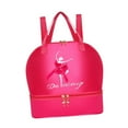 thumbnail image 3 of Kuntesetty Ballet Dance Backpack Comfortable Cute Storage Bag for Dancing Sports Travel Rose Red, 3 of 9