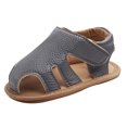 thumbnail image 2 of Bebé Niño Verano PU s Huecas Niños Cuna Cochecito Zapatos 0- - gri 6-12M Zulema Zapatos de cuna de verano, 2 of 8