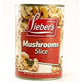 Lieber's Mushrooms Slice 8 Oz. Pack Of 3.