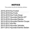 thumbnail image 2 of TMC Rear Shock Absorber 78-5671 for Car Hyundai Elantra Kia Rio Forte GT Veloster Forte5 Coupe Koup, 2 of 2